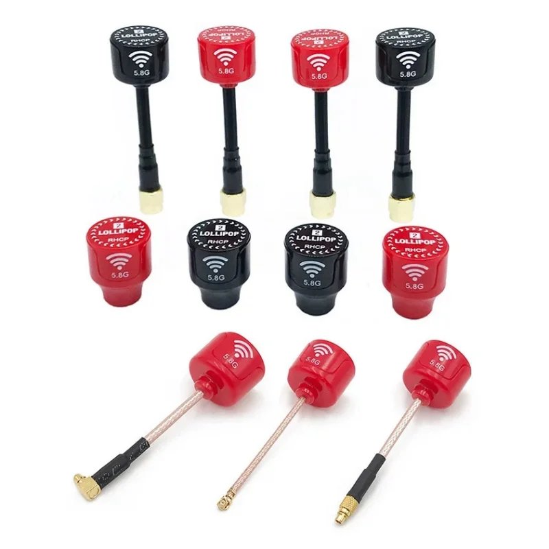 

5.8G Lollipop2 3dBi RHCP Antenna Directional High gain FPV 5.8G Transmitter SMA/RP-SMA/MMCX/UFL For RC FPV Racing Drone Antenna