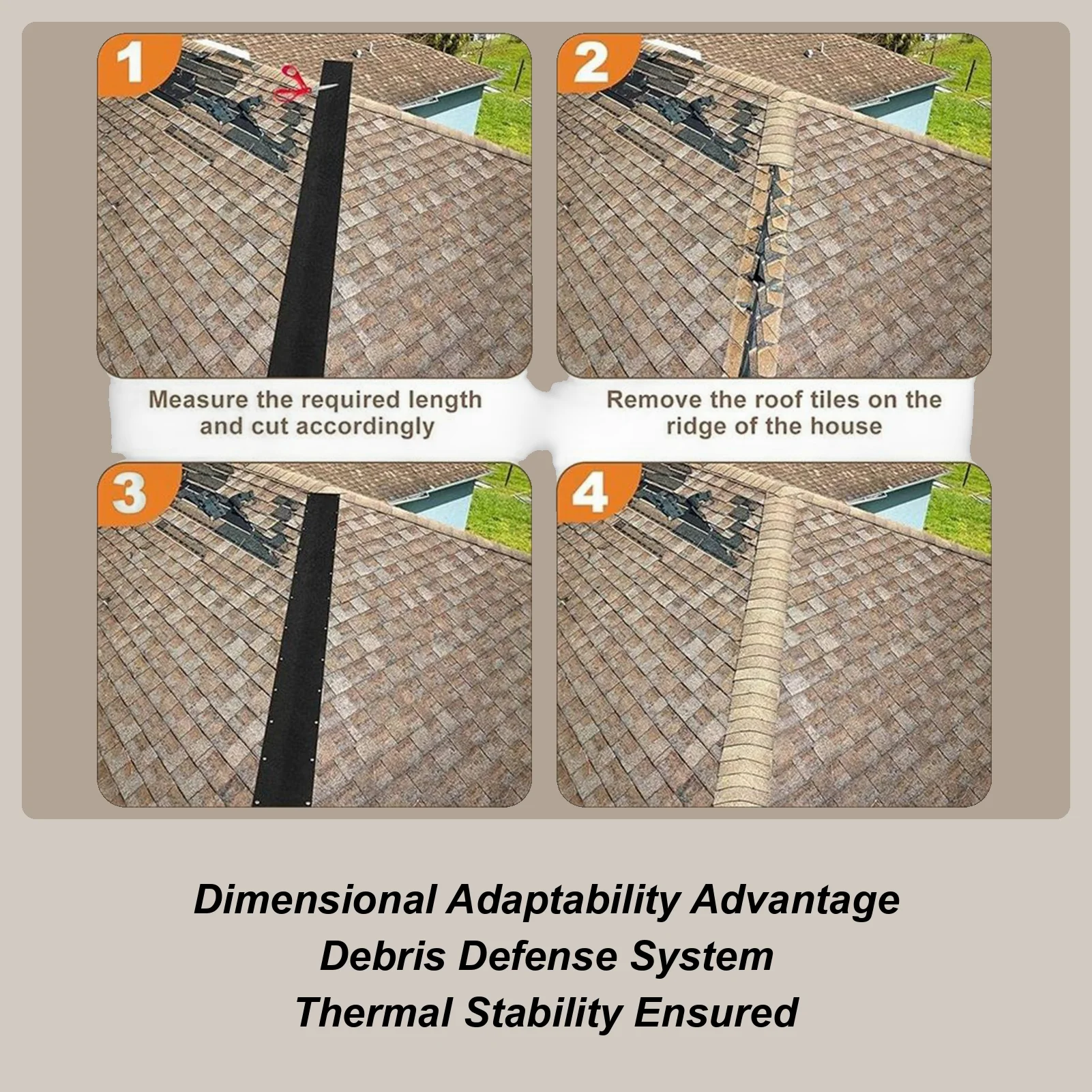 Roof Vent Mesh Attic Ventilation Mesh Roll Roof Vent Filter For Shed Attic Garage Greenhouse Cabin Household Chicken Coop