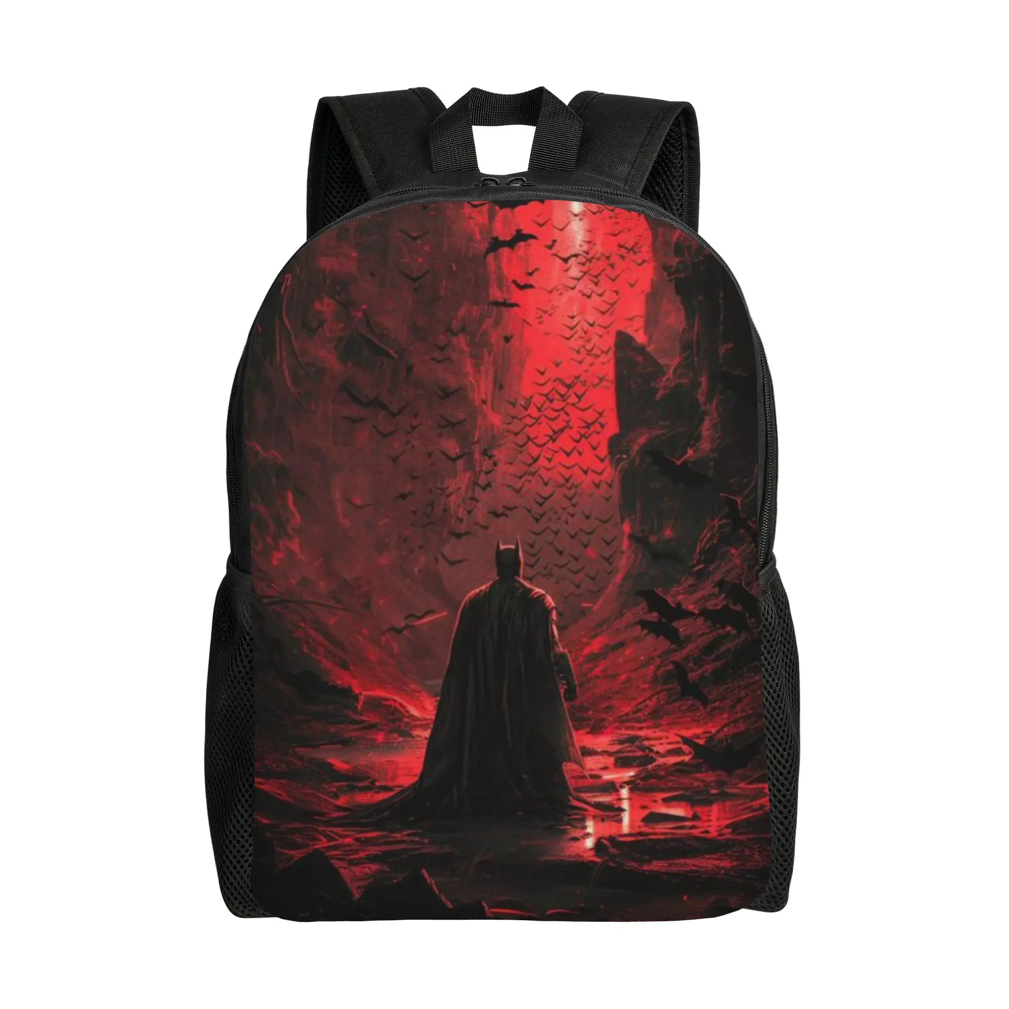 

Back to school season Heroic Anime Backpack Batman Female High Street Backpack