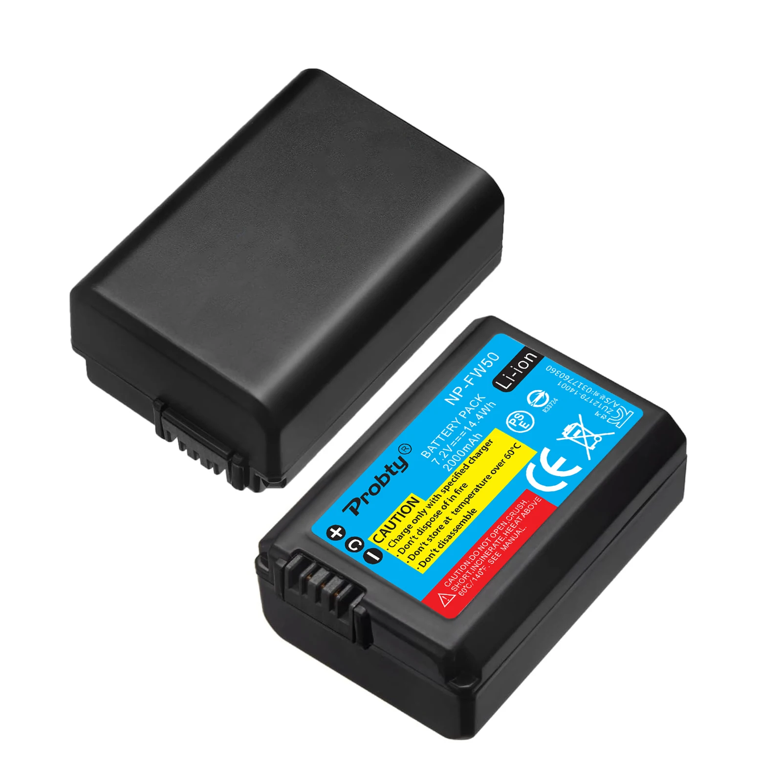 2000mAh NP-FW50 NP FW50 Battery+LCD Charger For Sony ZV-E10 A7 A7R A7RII A7II A7SII A7S a6300 a6400 a6500 RX10 Series