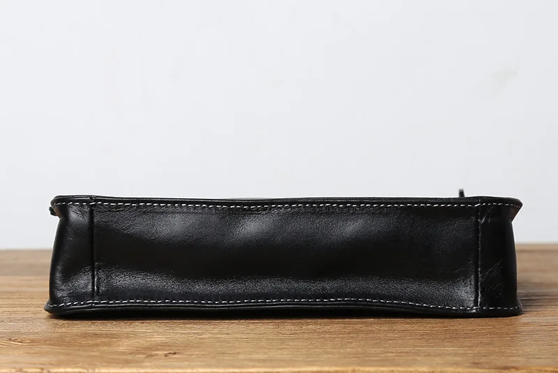Nzpj Echt leder Herren Clutch Tasche natürliche Rindsleder Brieftasche große Kapazität Handy tasche lässig Business Umschlag für – Detail 8