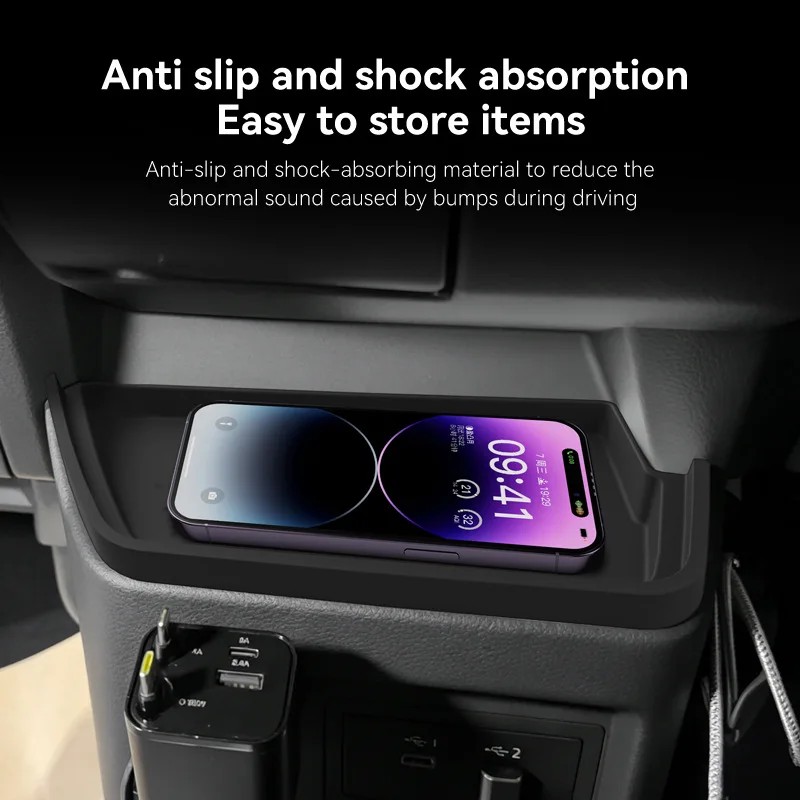 Suitable for 25 models of Mitsubishi delica mini silicone central control mat car anti-slip storage mat
