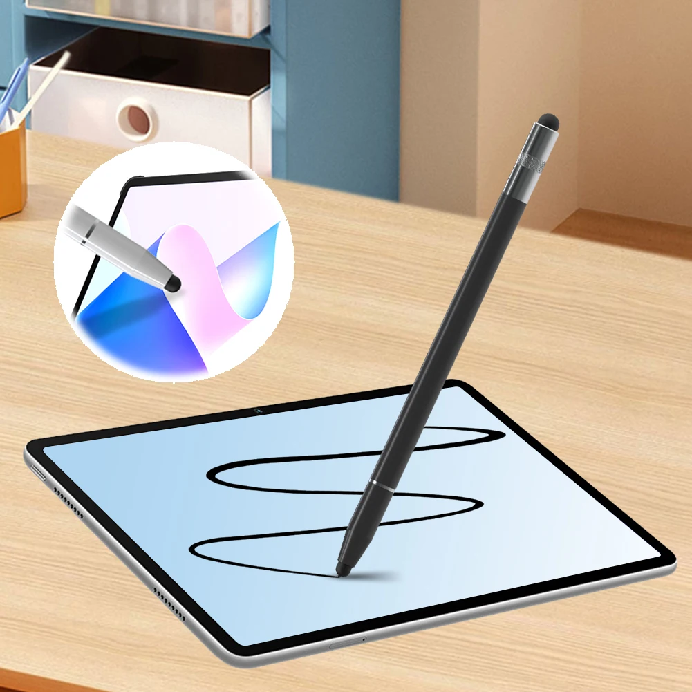 4-in-1 styluspennen voor touchscreens Styluspotlood Anti-rolling voor Apple iPad iPhone-tablets Samsung Galaxy voor mobiele tablet