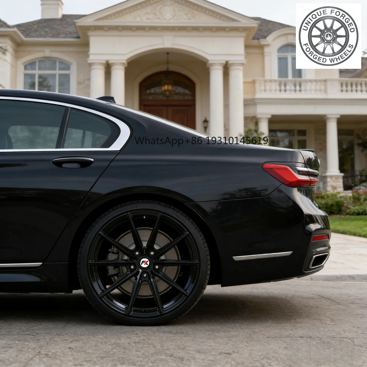 

26 Style Custom Black Multi-Spoke Forged Alloy Car Wheels 18 19 20 21 22 Inch 5x120 5x112 5x114.3 Rims For BMW Models