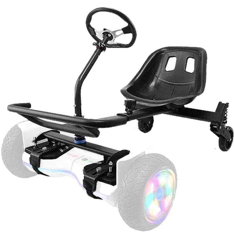 Hoverboard Seat Attachment, No Electric Scooter Included, Transform Your Board Into Go-Kart For Kids