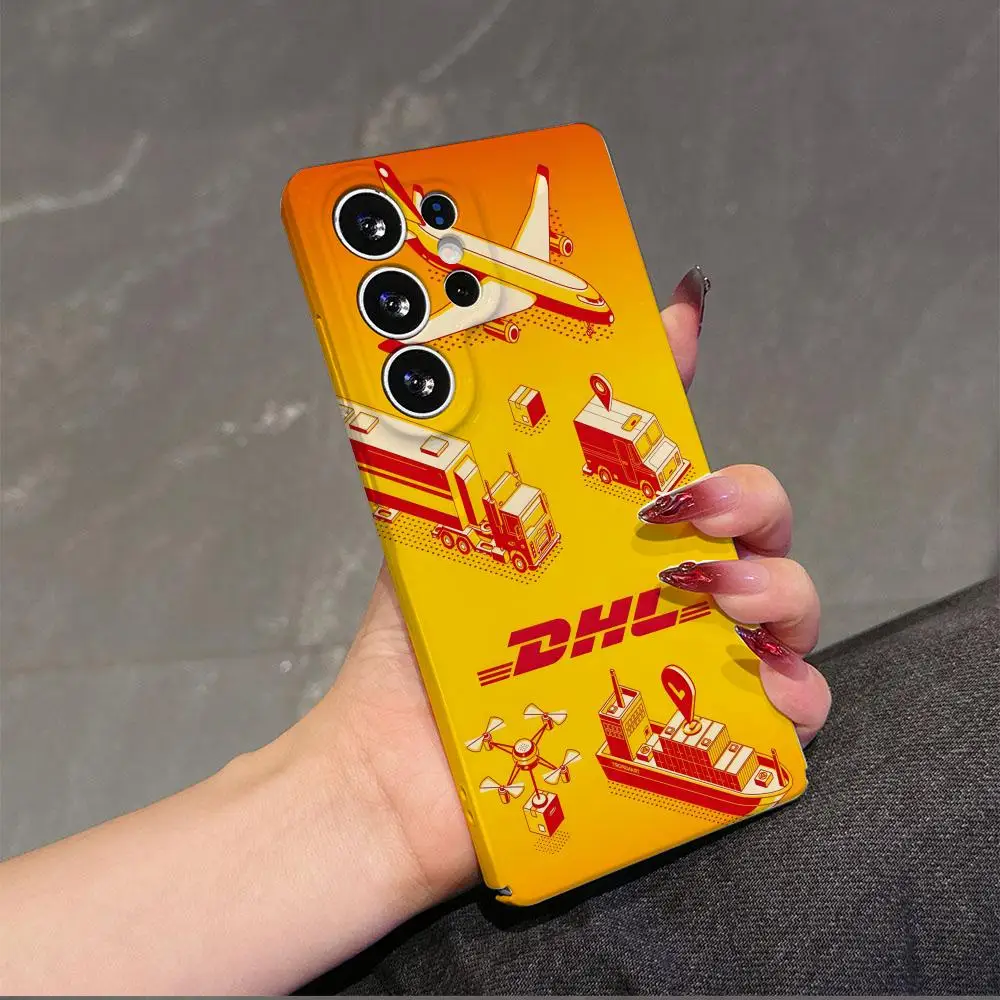 DHL Express قضية الهاتف لسامسونج غالاكسي S25 S24 S23 S22 S21 S30 FE زائد الترا A05S A25 A06 5G غطاء #2