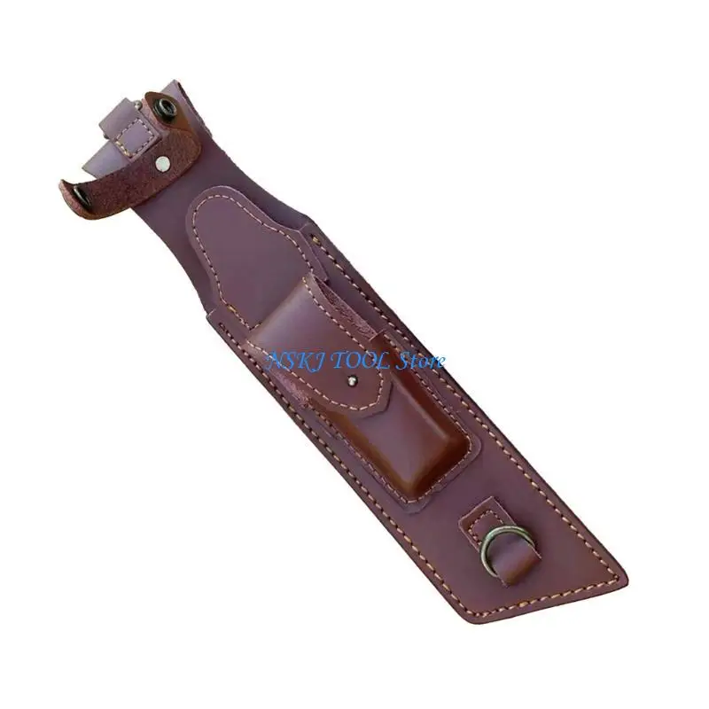 

L8RC Strap Scabbard Universal Straight Cutter Folding Cutter PU Leather Case