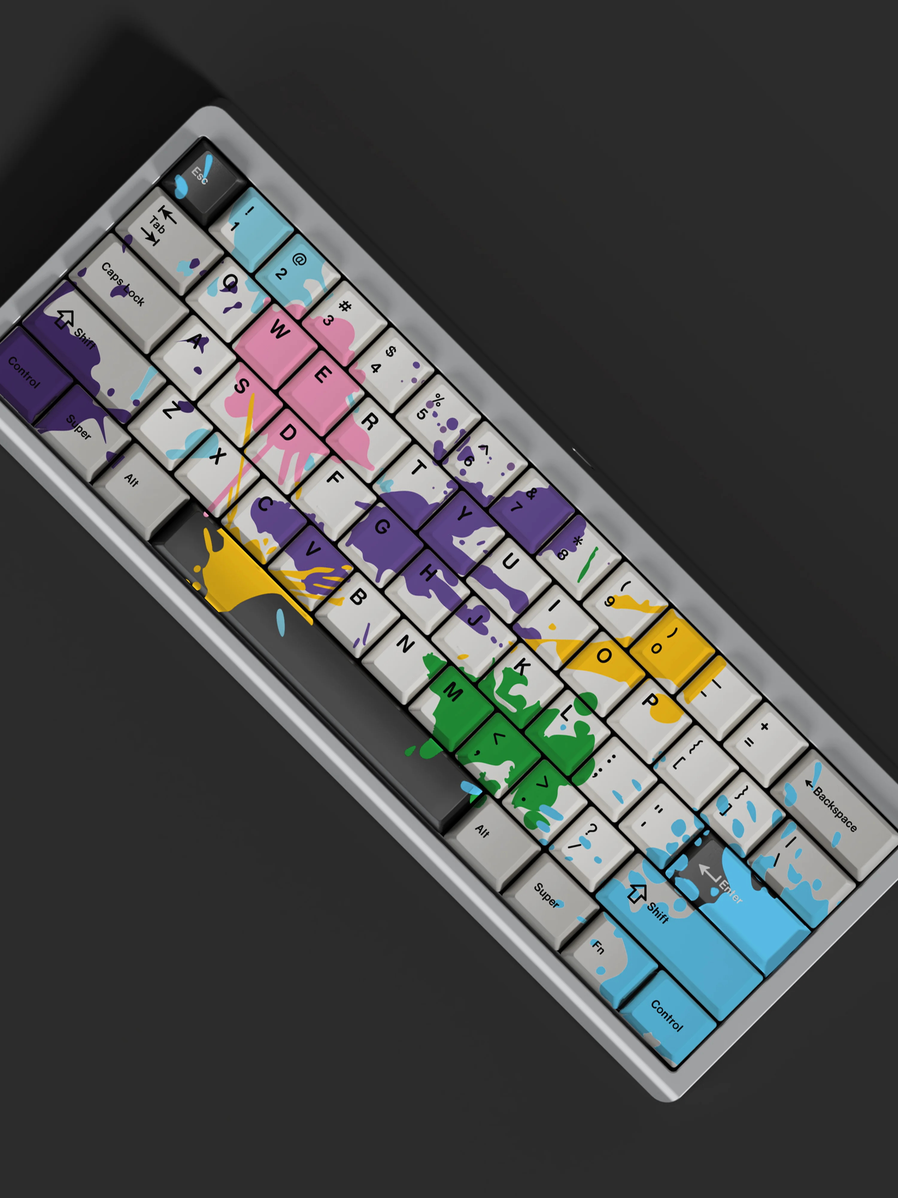 Imagem -02 - Mifuny Zombie Anime Keycap Custom Retro Keycaps Conjunto Completo Pbt Seco Subbed Cereja Perfil para Teclado Mecânico Rainy75 Left4 Morto