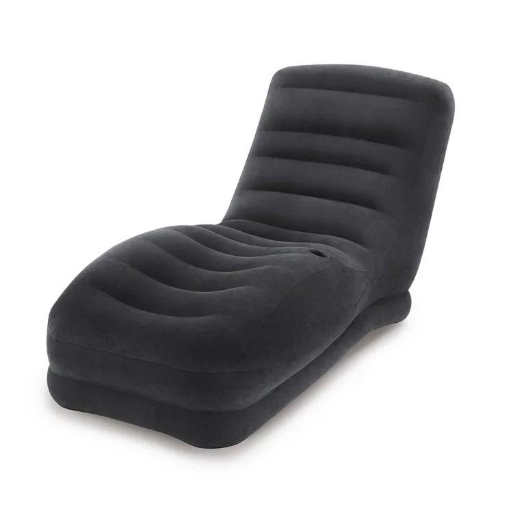 Portable modern leisure living room sofa furniture air sleep recliner lazy sofa inflatable recliner sofa