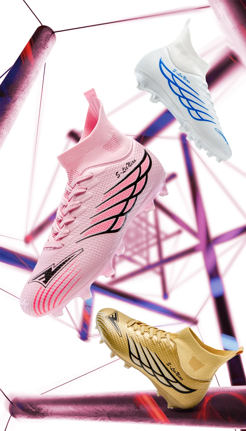 Professionelle Fußballschuhe Herren Fußballschuhe Society Fußballschuhe FG Ultraleichte Trainings-Fußballschuhe Outdoor-Sportschuhe – Detail 7