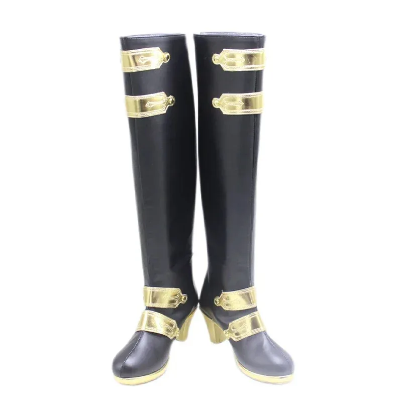 

Игра Nu: Карнавальная обувь для косплея Эдмонда, обувь из искусственной кожи, карнавальные ботинки на Хэллоуин, реквизит для косплея, индивидуальный заказ