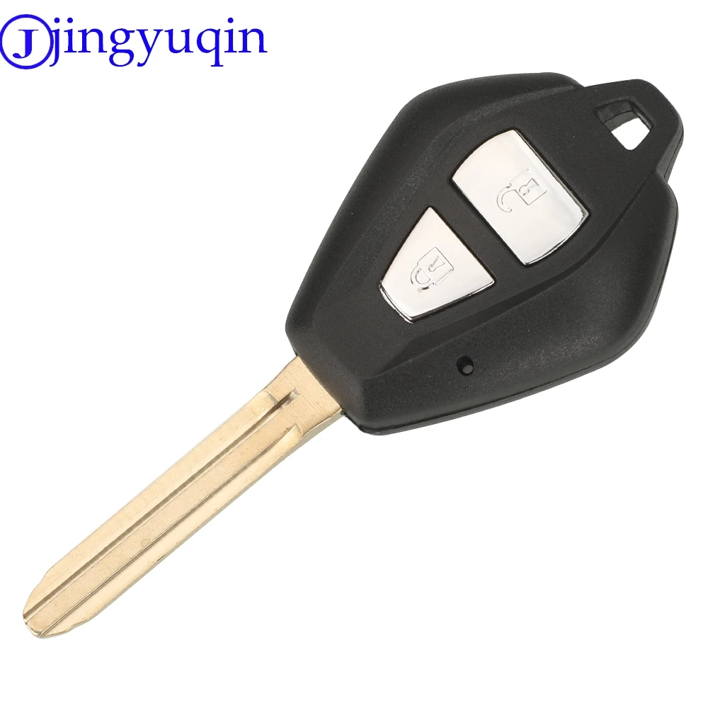 Jingyuqin 433.92Mhz ID46 Chip ASK 2 pulsanti chiave per auto a distanza per ISUZU D-Max 2 chiave completa per auto