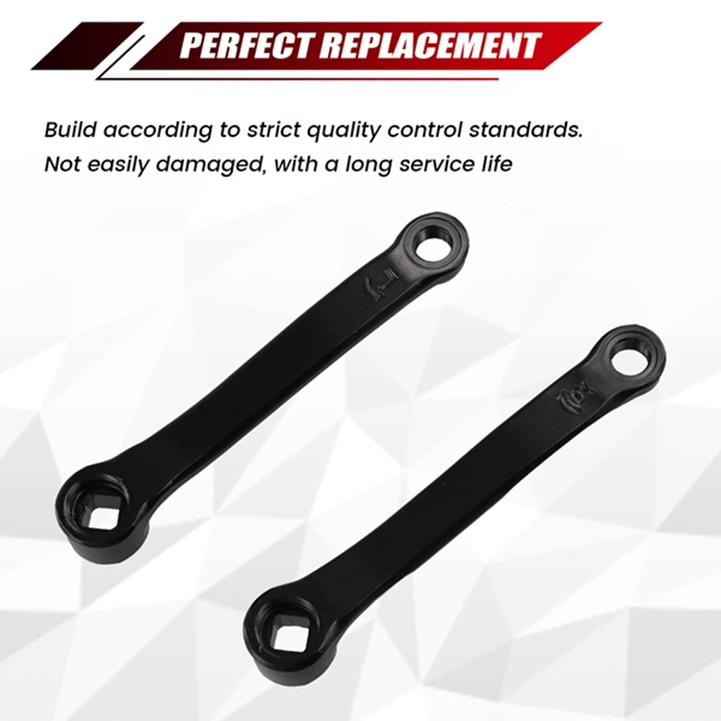 

152Mm Exercise Bike Crank Left And Right Gym Fitness Bike Accessories Indoor Cycling Bike Parts