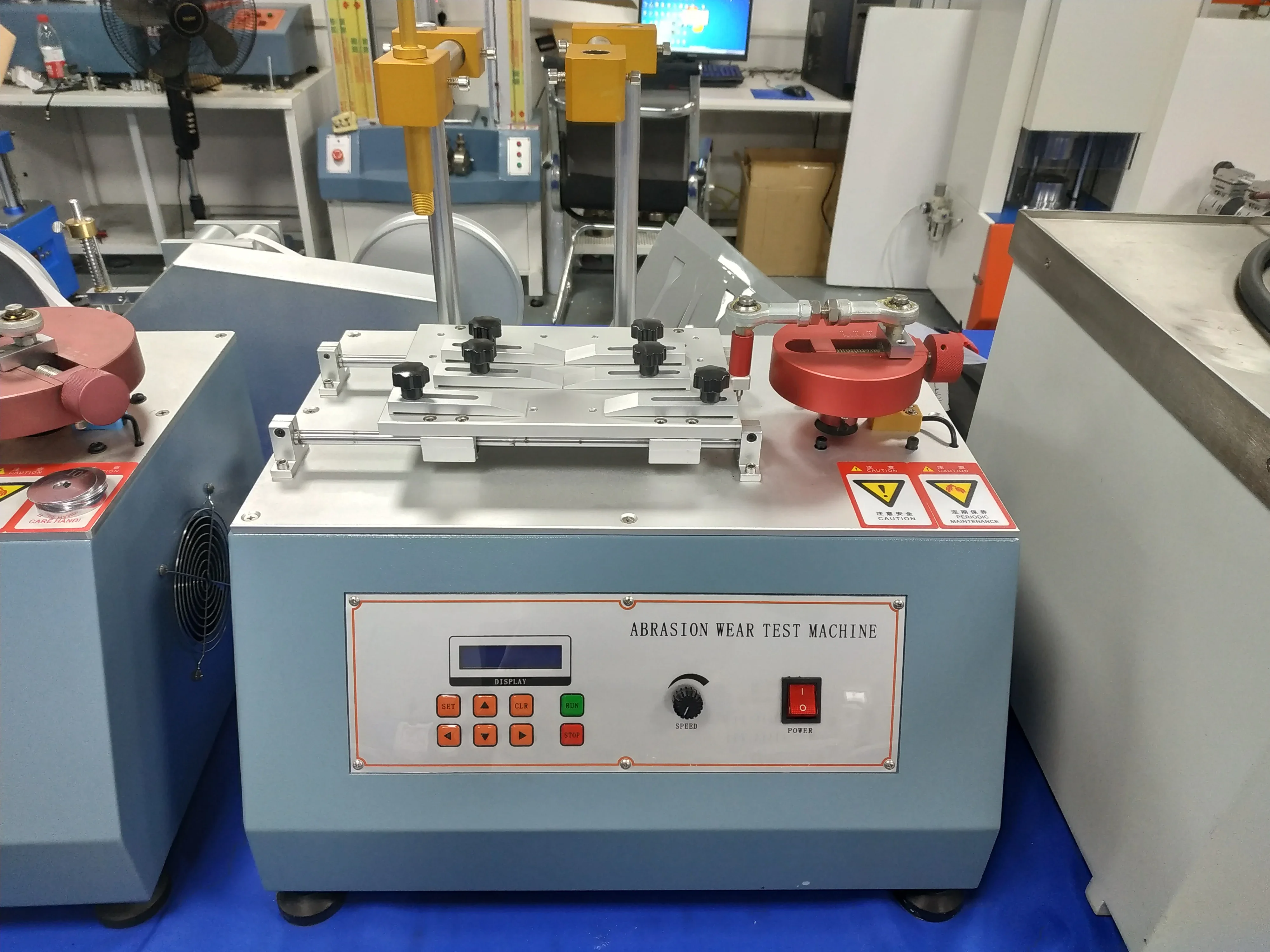 ホワイトコットンガラス器具消しゴム表面コーティング摩耗試験機