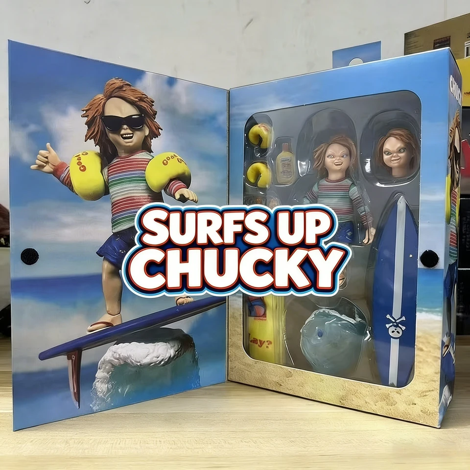 NECA Chucky Action Figure Surfs Up Limited Edition Child'S Play
