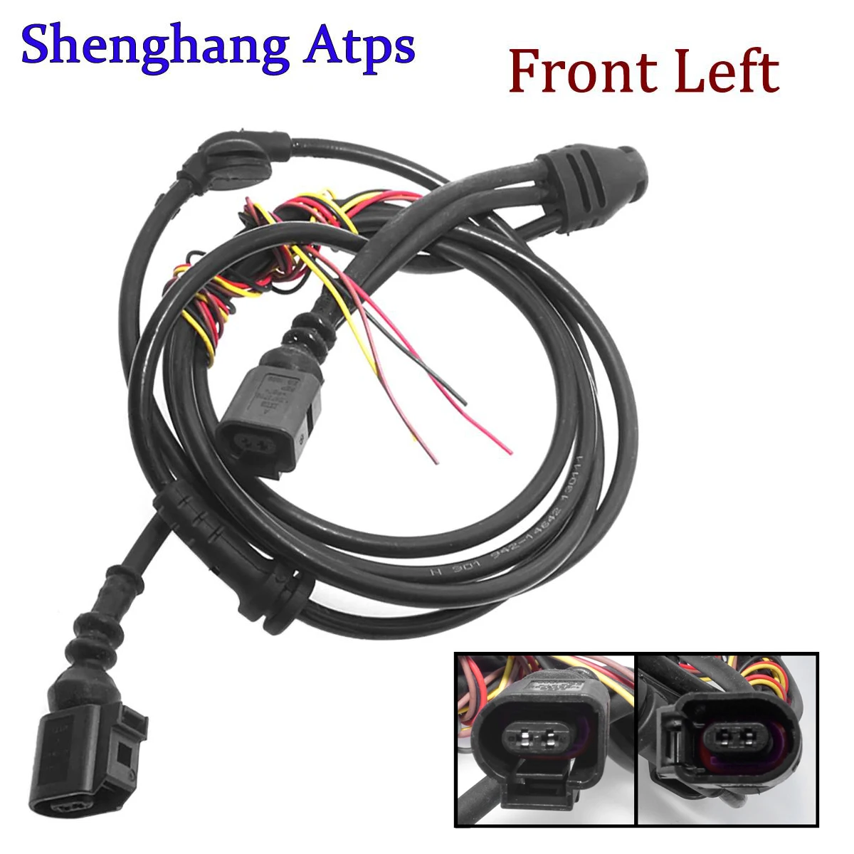 4G0972251D 4G0972252C Front ABS Speed Sensor Wiring Harness 4G0972251E Fits For Audi A6 2011-2014 2011-2018 A7/11-14-18 RS6 RS7