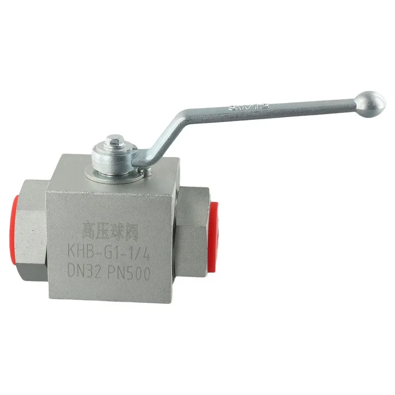 Hydraulic High Pressure Ball Valve 31.5Mpa G / NPT 3/4 1 1-1/4 1-1/2 Manual Valve Industry Valve