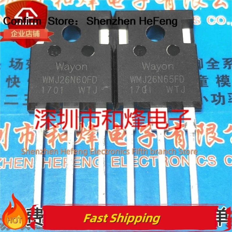 

5PCS-10PCS WMJ26N65FD MOS TO-247 NEW AND ORIGINAL Quality Can Be Purchased
