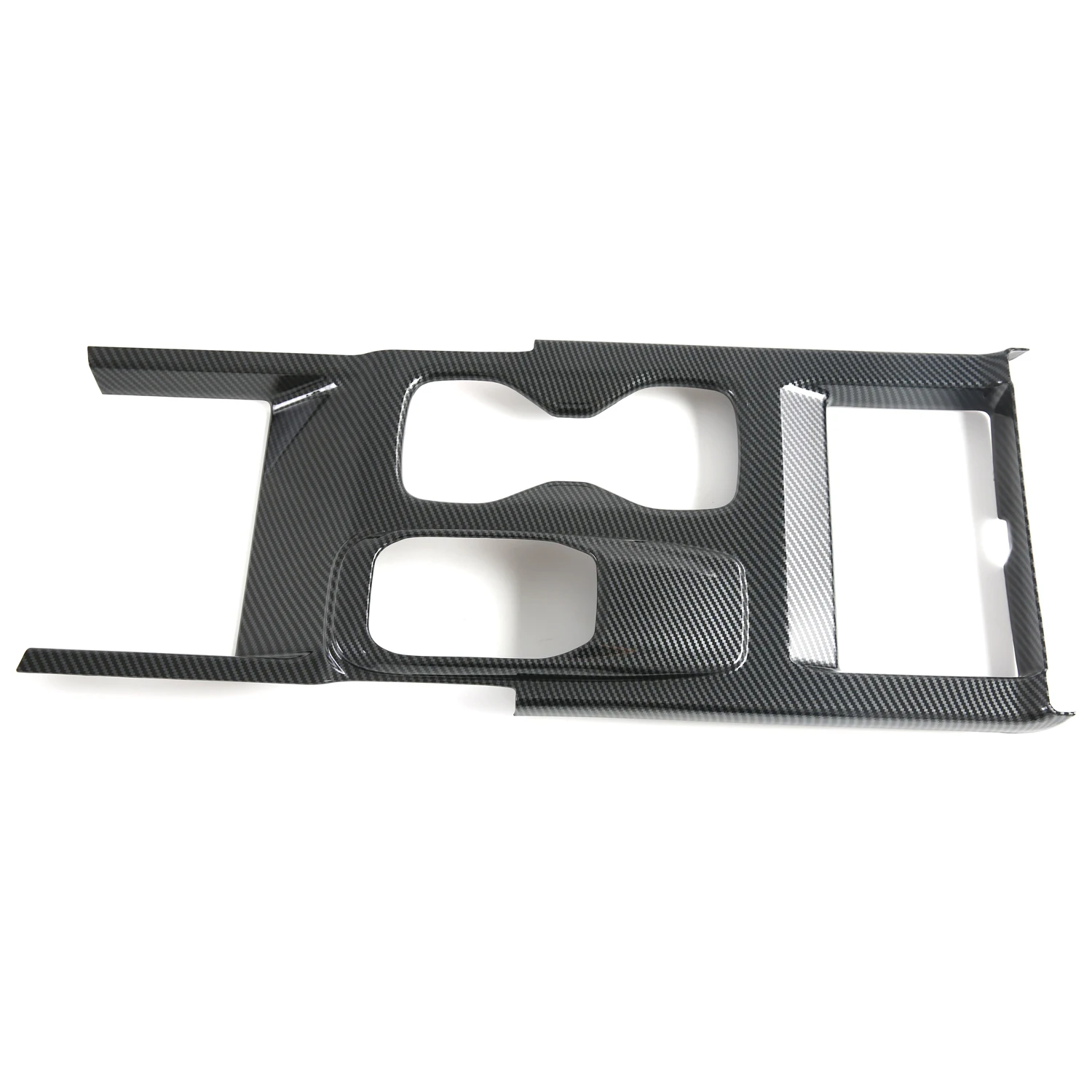 Dla Nissan Frontier 2022-2025 LHD Akcesoria do wnętrza samochodu Panel zmiany biegów konsoli środkowej Osłona wykończeniowa Styl włókna węglowego ABS 1 szt.