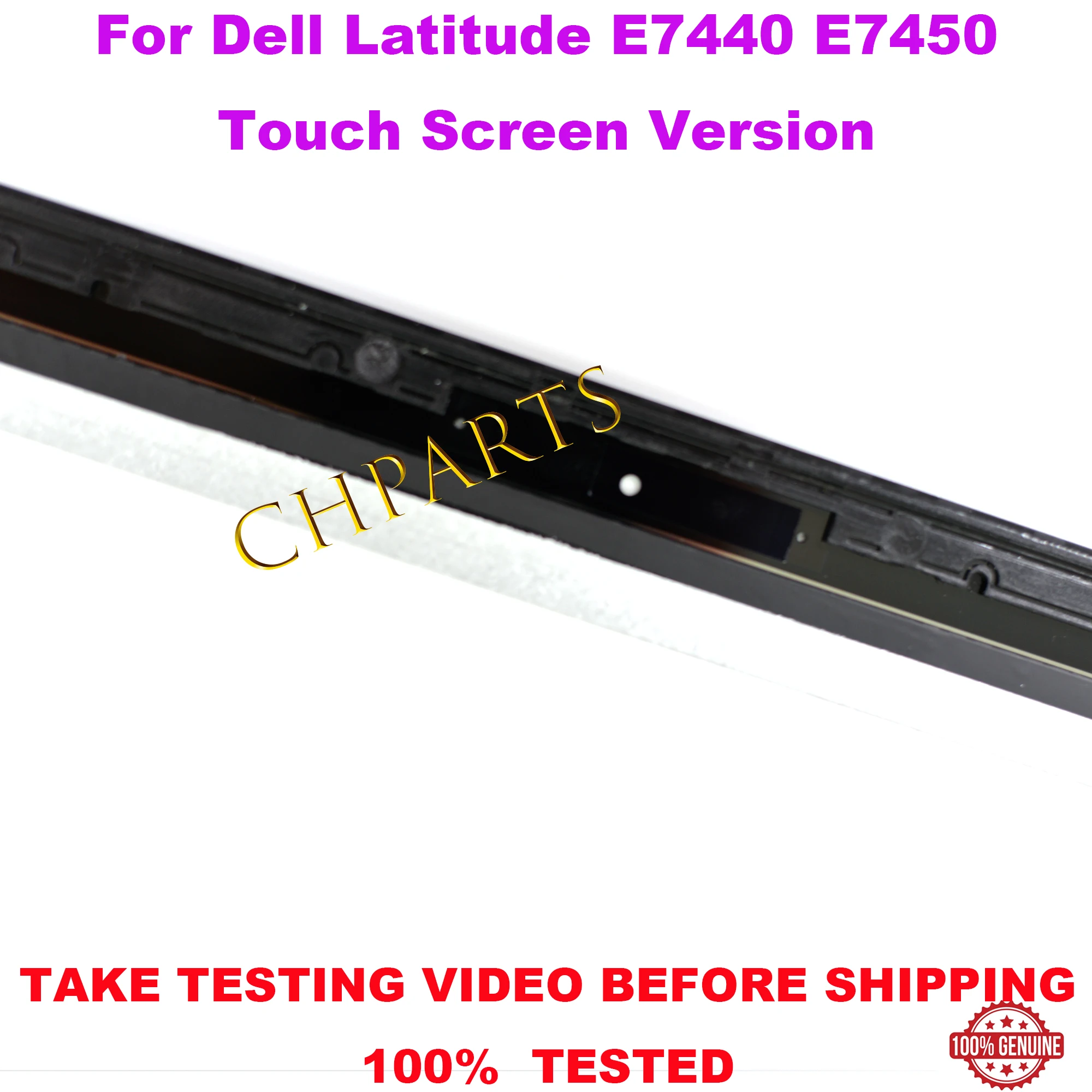 Imagem -04 - Tela de Toque Lcd para Dell Latitude E7440 E7450 14 Polegadas Fhd 1920x1080 0vr9h2 para Substituição do Laptop 0vr9h2