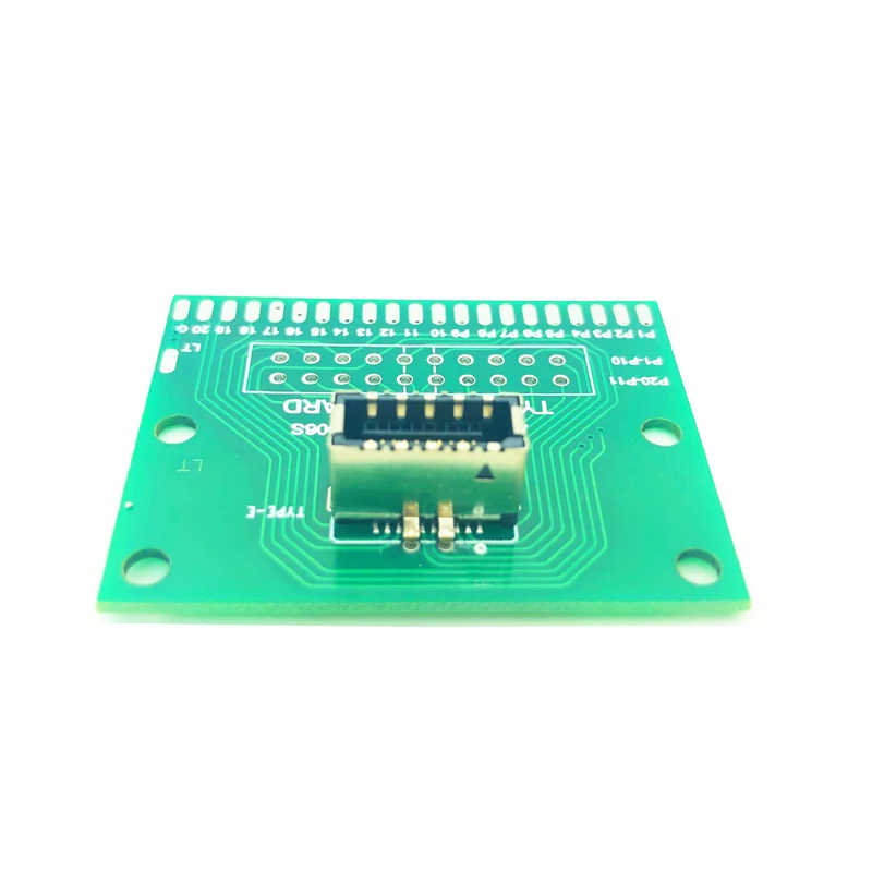 TYPE-E Test Board TYPE E Female Port Universal Board USB 3.1 20pin Test Card Adapter for USB3.1 Front Panel Cable Test PCB Board