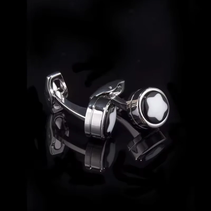 FLEXFIL 1 قطعة أزرار أكمام قميص فاخرة للرجال ماركة أزرار أكمام أزرار أكمام عالية الجودة مستديرة الزفاف abotoaduras مجوهرات Gemelos #4