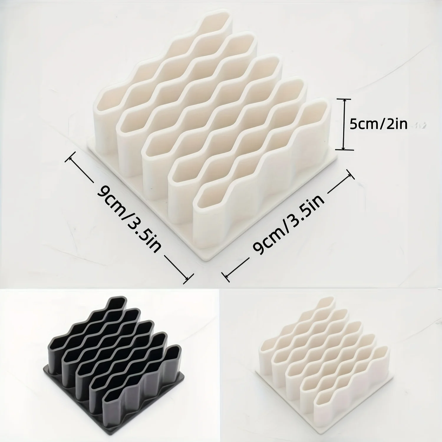 منظم المراهم مكون من 32 فتحة - صندوق تخزين الأدوية متعدد الأقسام للعناصر الصغيرة - مثالي لتنظيم الحمام والزينة