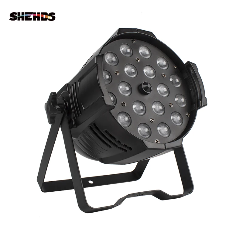 Imagem -04 - Shehds-alumínio Alloy Led Par Light Proteção de Controle de Temperatura Rgbwauv Cob Party And Bar Novo Rgbacl 6in 200w 200w