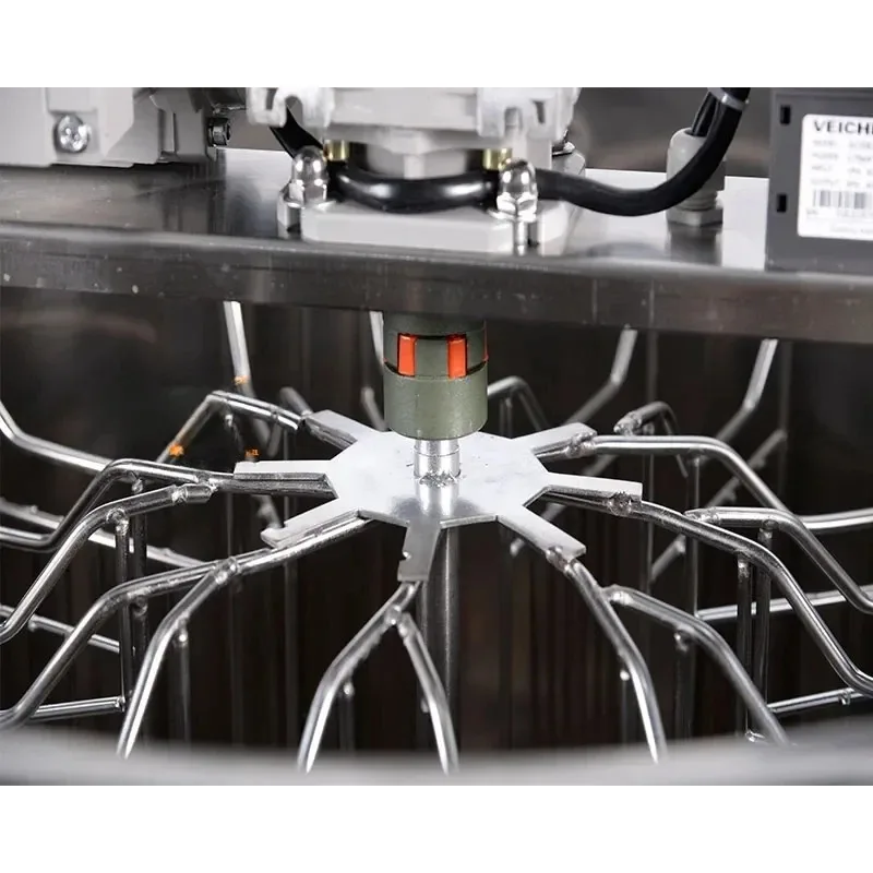 

Electric Honey Harvesting Machine 6/8 Frames with Horizontal Motor Honey Extractor Centrifuge for Beekeeping