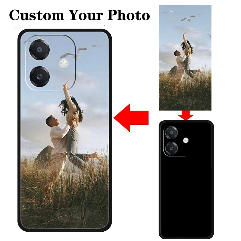 Customized DIY Soft Silicone TPU Phone Case For OPPO A40 4G A3X A3 A60 A5X A2X A5 A5i A5m A60 Cover Oppo Reno 12 Pro 14F Case