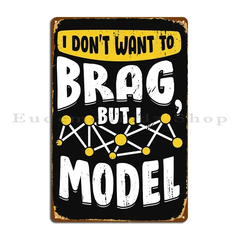 Data Science Scientist Metal Plaque Poster Vintage Garage Wall Mural Printing Vintage Tin Sign Poster