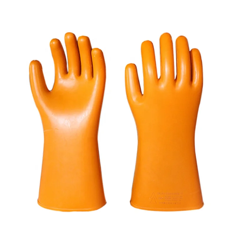 

2025Industrial Safety High Voltage Electrical Insulation Rubber Gloves