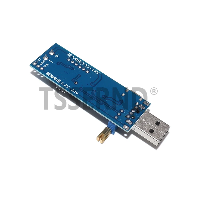 Boost Buck Converter USB Step UP / Down Power Supply Module DC-DC 5V to 3.3V / 12V Adjustable Out DC 1.2V-24V