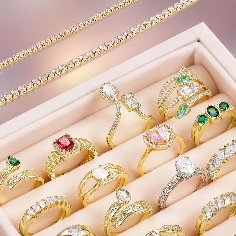 

Bridal Party Jewelry Gifts 1/10/30/50 Pieces Set for Women Wedding Necklace Earrings Box Classy Surprise Thank You Present