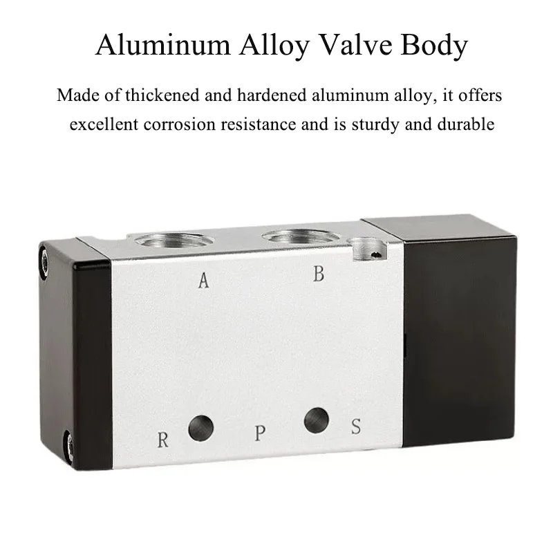 4A110-06 Two-Position Five-Way Air Control Reversing Valve 4A210-08 Pneumatic Control Valve 4A310-10 With Fittings 4A410-15