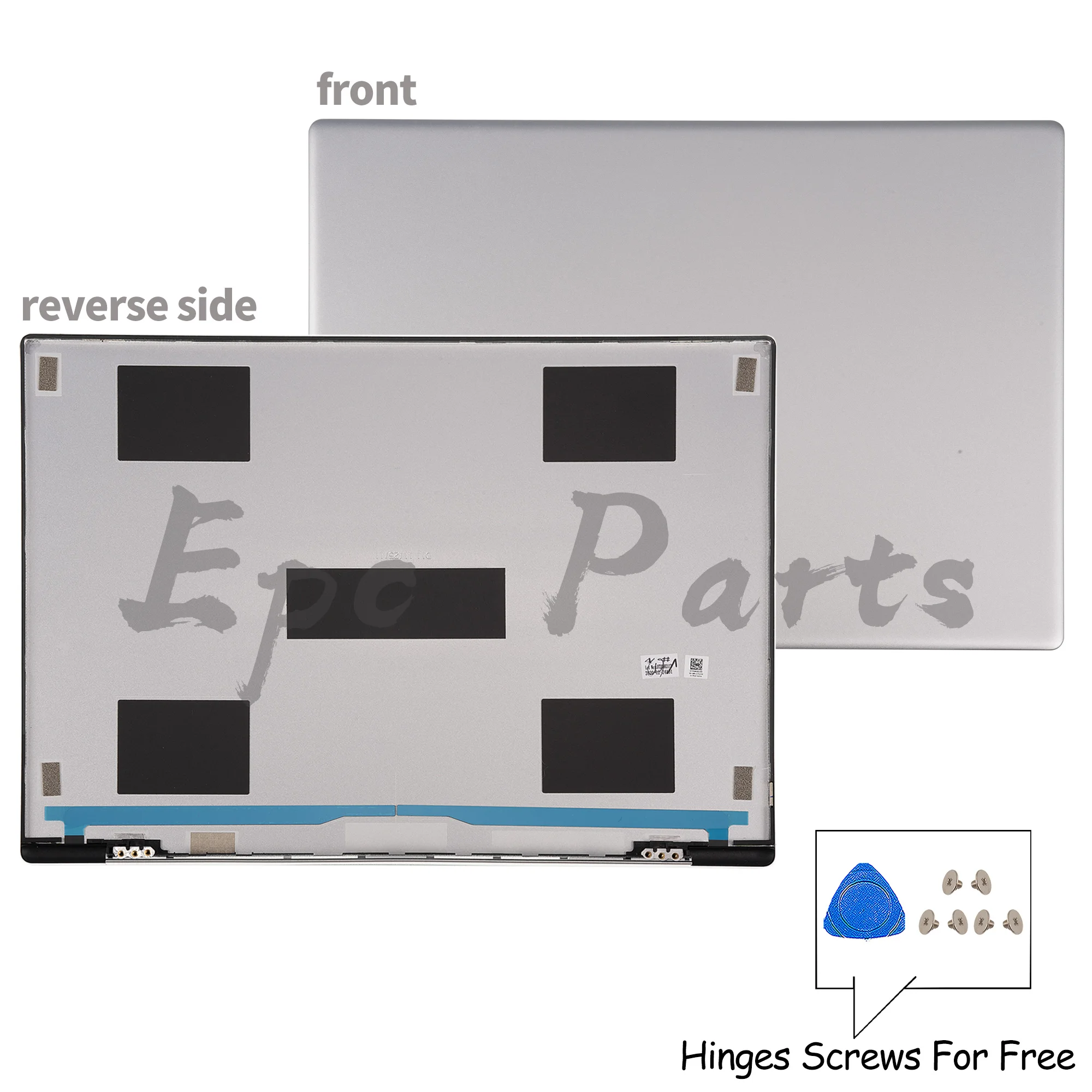 Piezas Epc para Matebook 14, KLVD-WFH9, 2021, KLVF-16, 2022, KLVG-32, 2023, cubierta trasera, bisel frontal, reposamanos, parte inferior, reemplazar plata