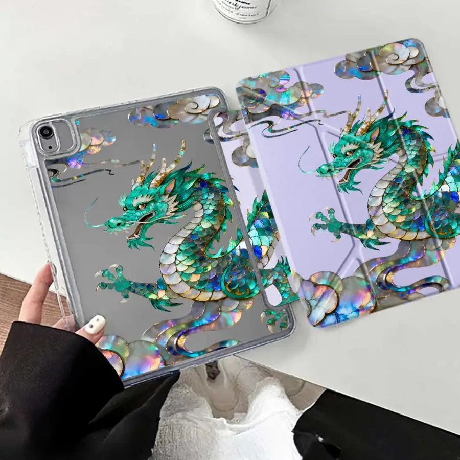 Tablet Case For iPad Air 4 5 M3 M2 1 2 M4 11inch Mini 6 7 Pro 2025 11th 10th 9th 8th 7th 12.9inch Y-Fold Holder Cover