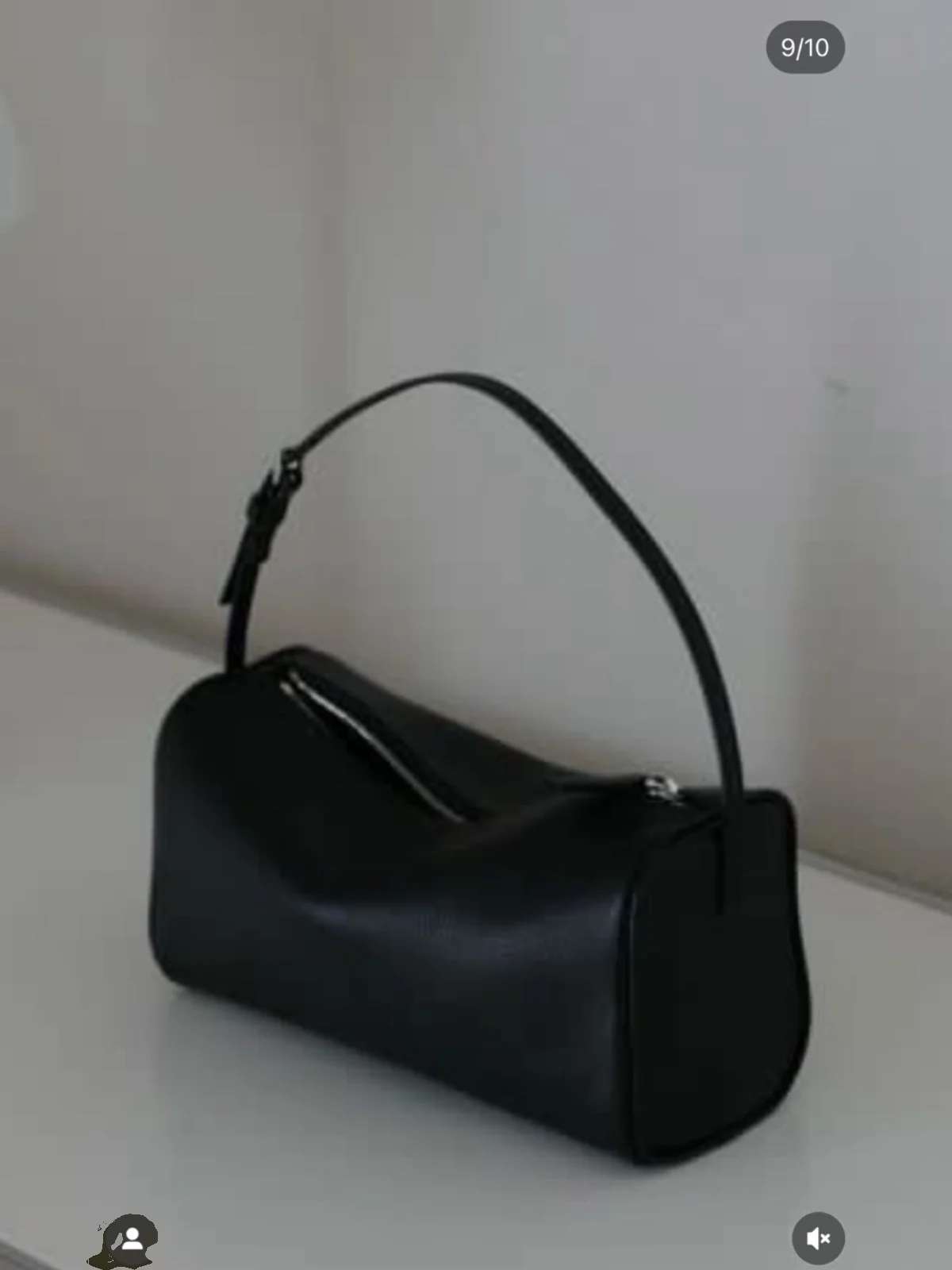 

Leather oulder Bag Women's Crossbody Pen Holder Bag Simple Retro 90s Sle Underarm Bag Handbag Single Strap Zipper Cl...