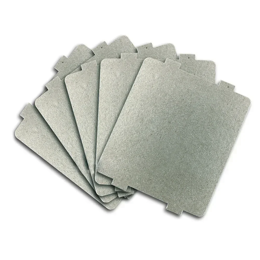 1/5/10Pcs Universal Microwave Oven Mica Plate For Hair Dryer Toaster Warmer Insulating Microwave Part 9.9x10.8cm