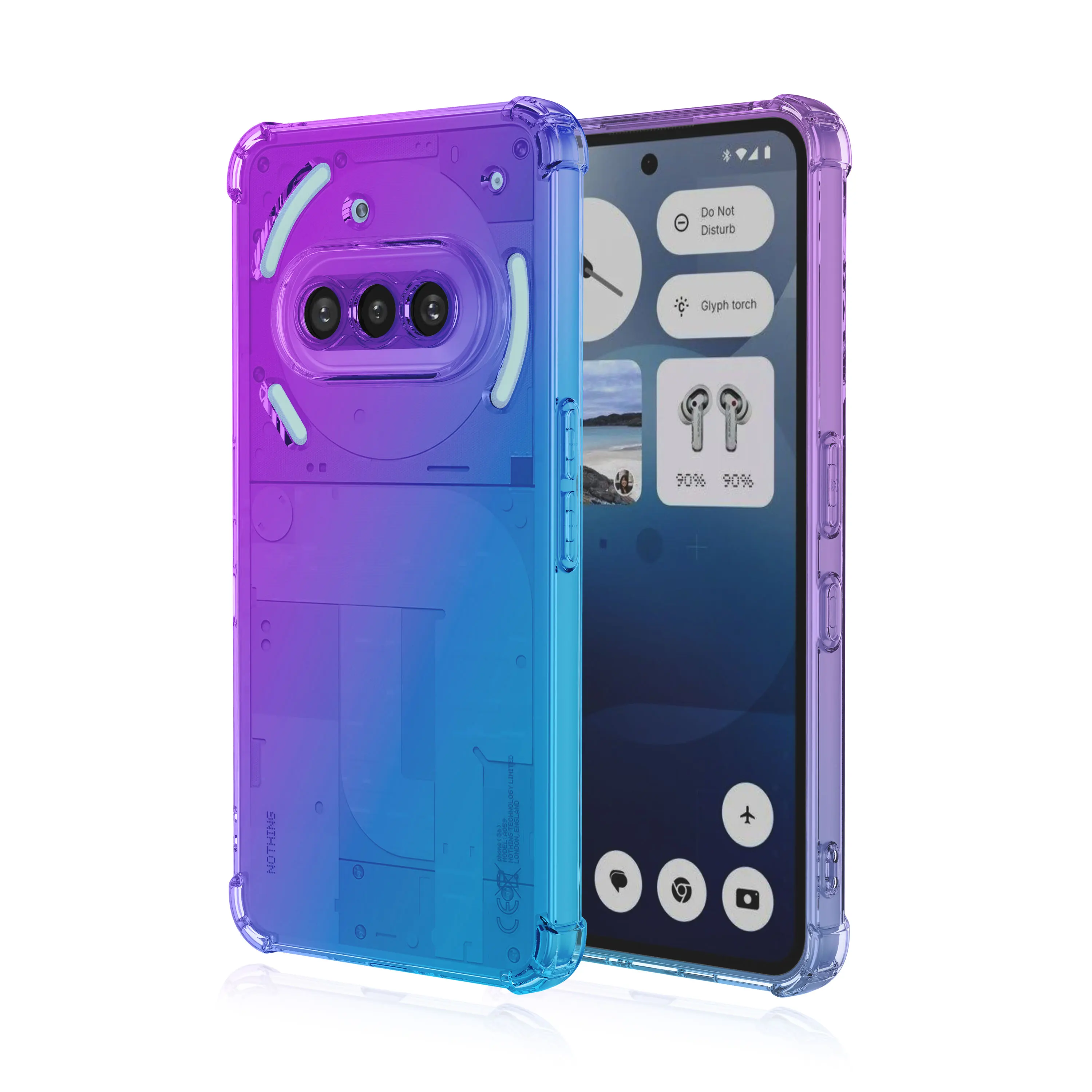耐衝撃性ソフトラバーケース Nothing Phone 4A - Phone Accessories Nothing のレビューと価格