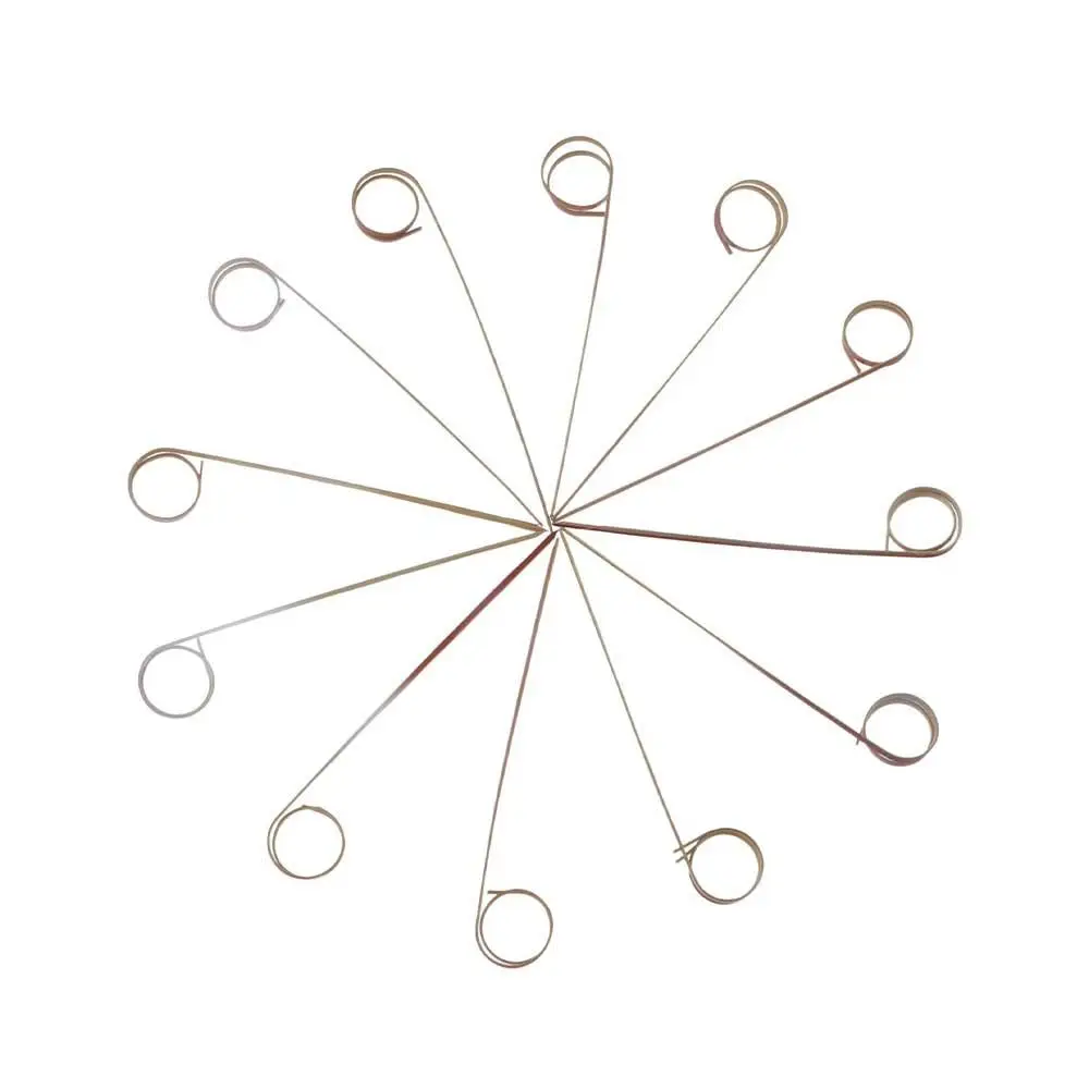 100Pcs Cocktail Disposable Scissor Shaped Decorative Bamboo Fancy Sticks Appetizers Picks Ring Toothpick Cocktail Skewer