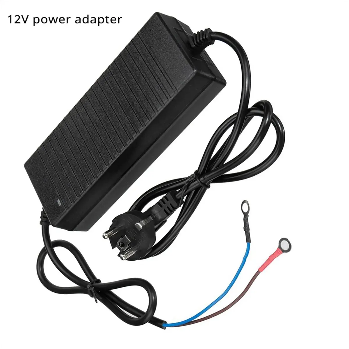 

DT2320 Mon. Air Heater Adapter 12V Power Cord AC100V-240V to DC 12V Power Supply Adapte for Vehicles Outdoors EU Plug
