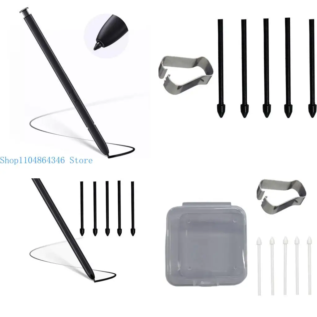 

5ASD New Spen Pen Tips 5pcs для S9FE/S6LITE/S22ULTRA/S23U Soft