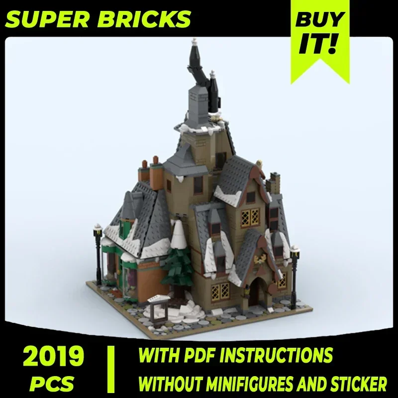 レンガ造りの建物のレンガ,MOC,防衛部門,モジュラー技術ブロック,クリスマスのおもちゃ,DIYギフトセット,組み立て