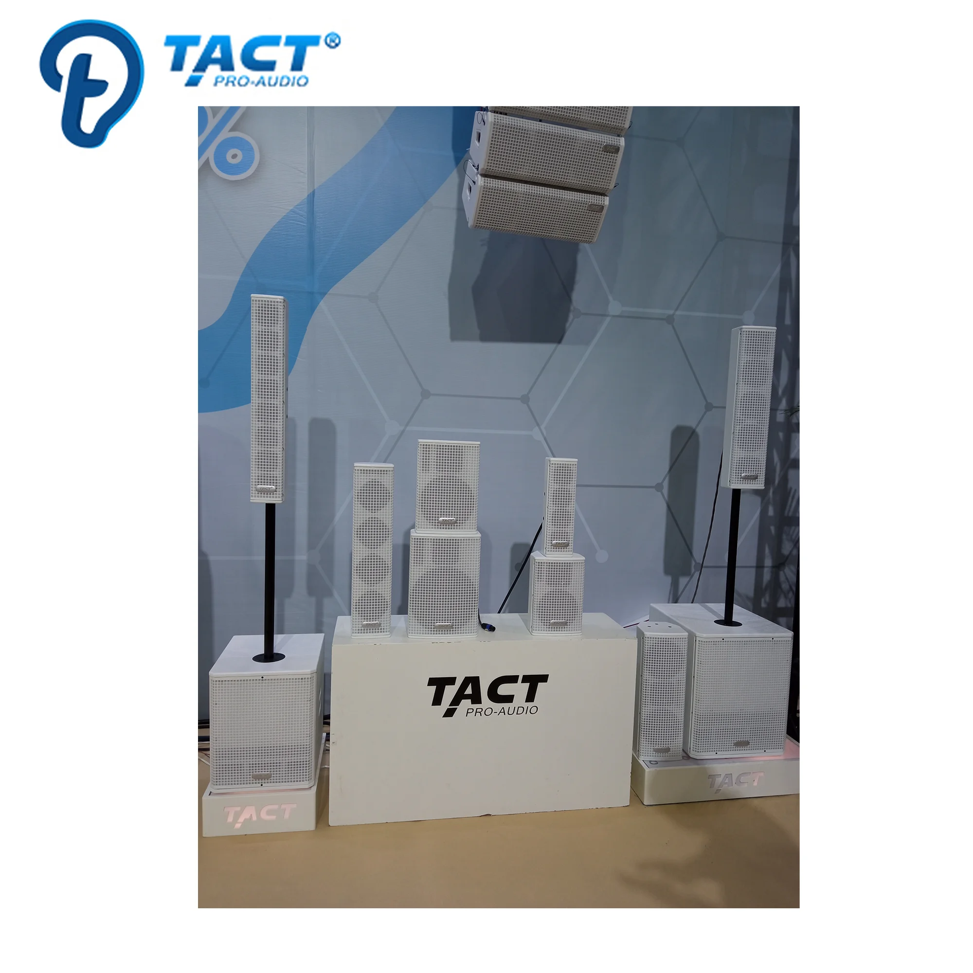 Hot Sale Professional Audio Equipos De Sonido 8*3 Inch Pa Line Array Column Speaker