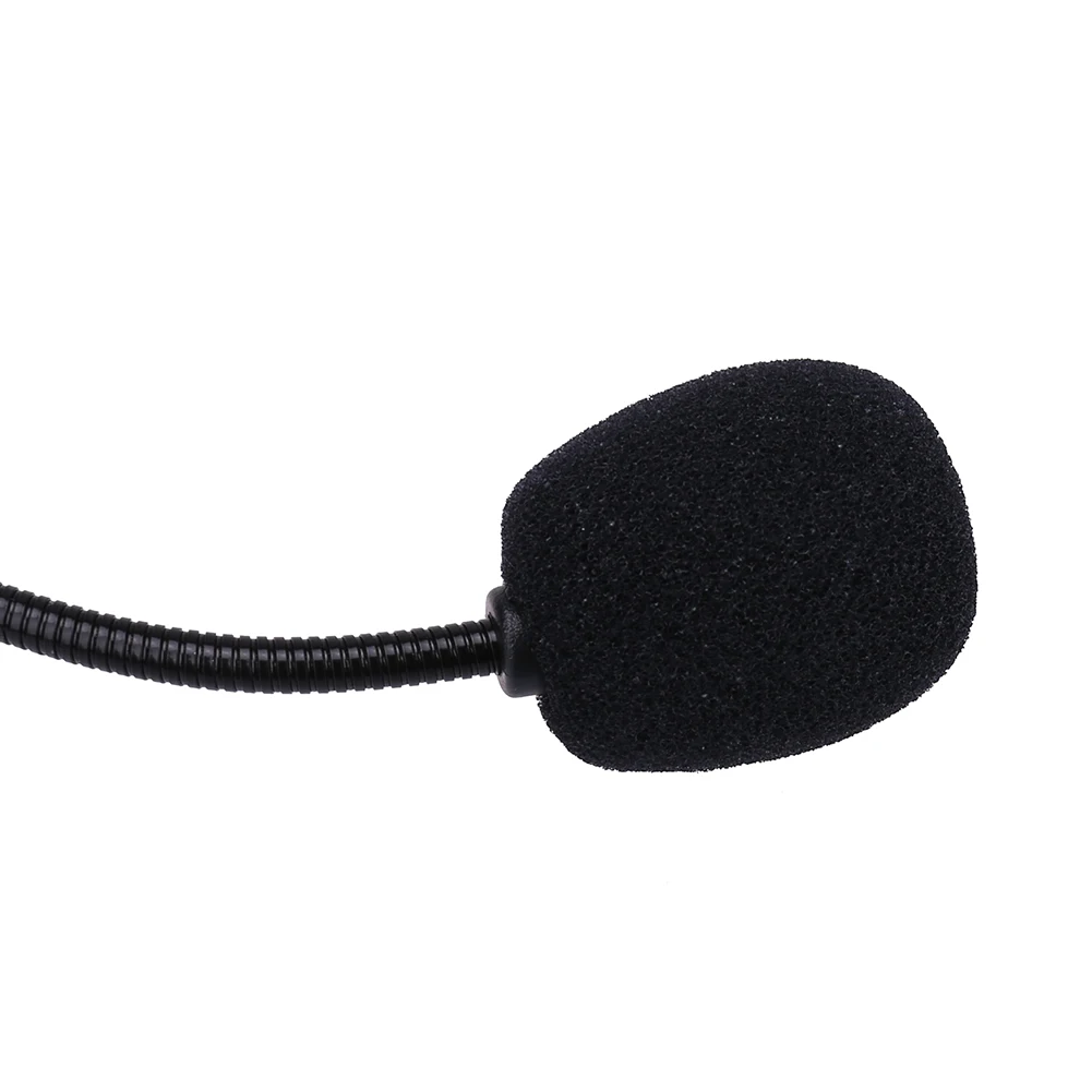 Cubierta de cabeza de micrófono de esponja elástica suave, 5 uds., para micrófono de cuello de auriculares