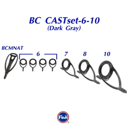 Original Fuji Guide KW CASTset 6-10 Stainless Steel Frame O rings for Casting Fishing Rod Builter