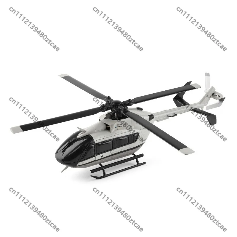4CH Brushless RC Helicopter 4-Blade Flybarless 6-Axis Gyro Altitude Hold 2.4G Remote Control Aircraft Toy