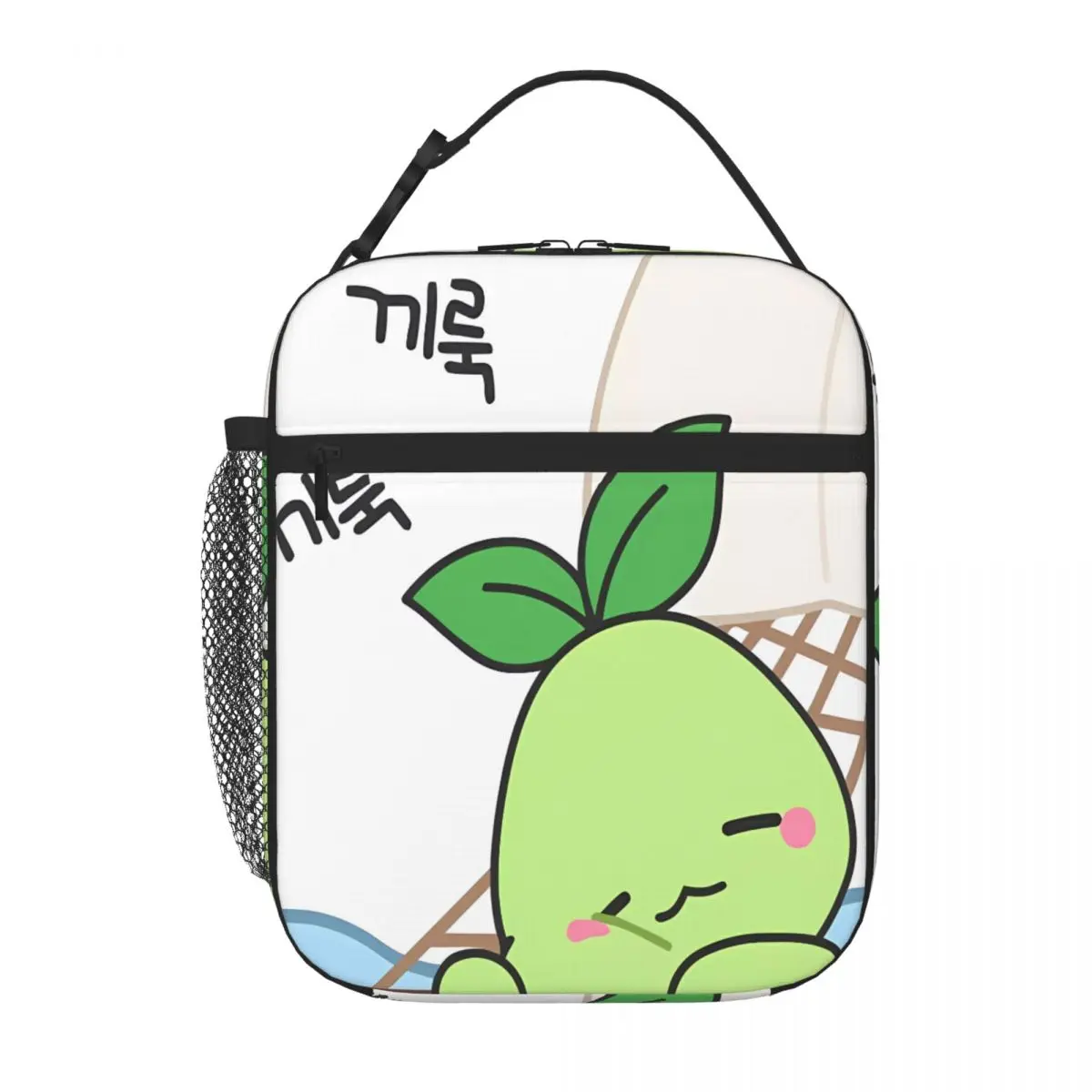 Bestselling Lost Ark Merch Lostark Sleeping Mokoko School Style Commuter Lunch Bag Family Picnic Picnic Lunch Bag