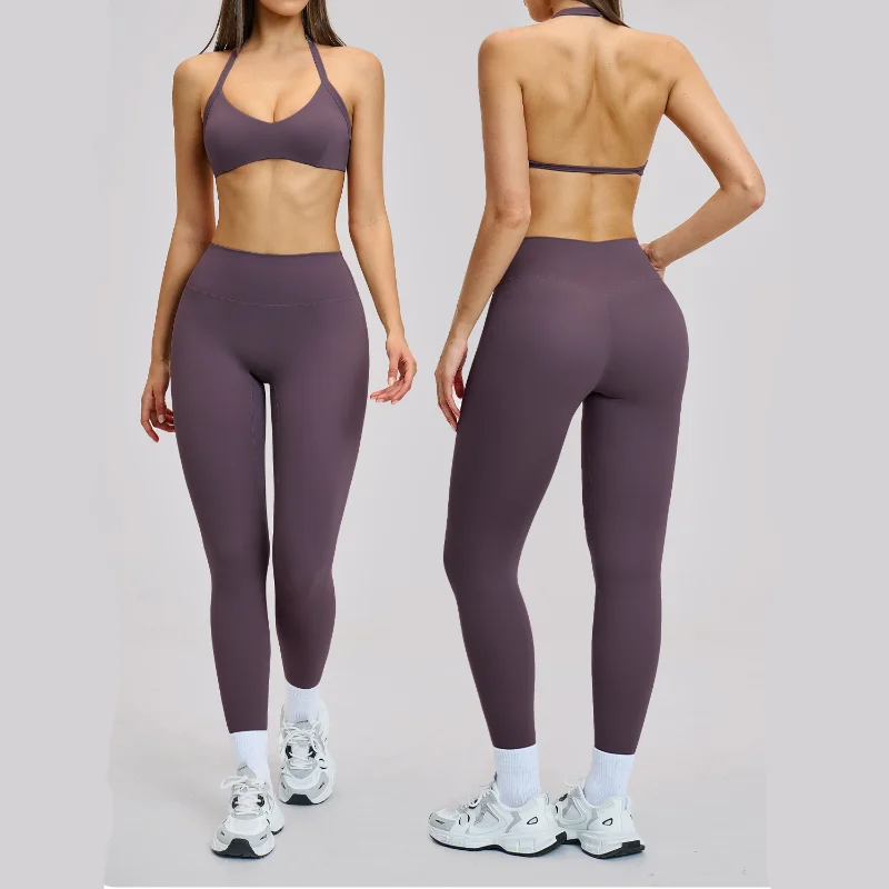 

Комплект для йоги из 2 предметов: женская спортивная одежда, комплект для фитнеса с эффектом пуш-ап, леггинсы для спортзала, женское нижнее белье, спортивный топ, спортивные костюмы